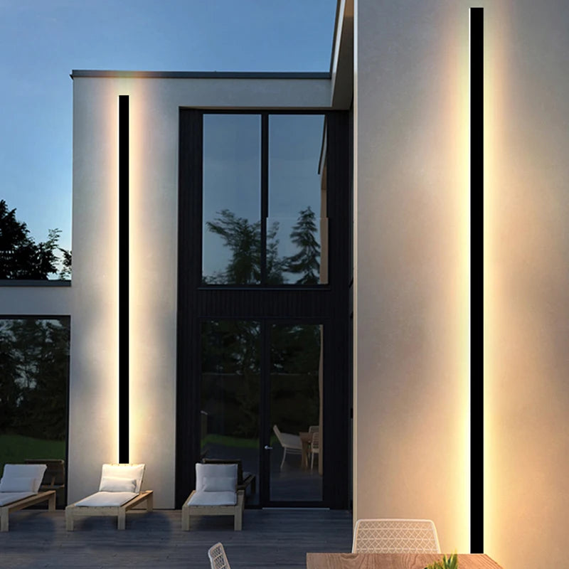Modern Waterproof LED Outdoor Wall Light – IP65