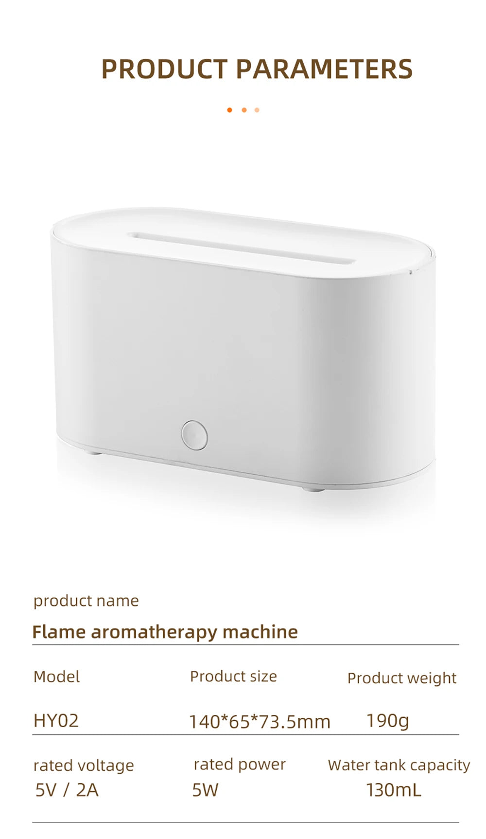 FlameGlow Aroma Diffuser