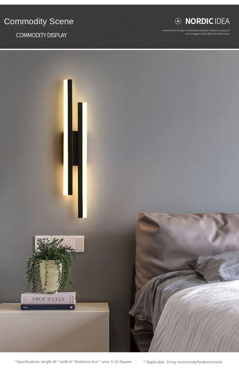 LuxeLine Modern Wall Lamp