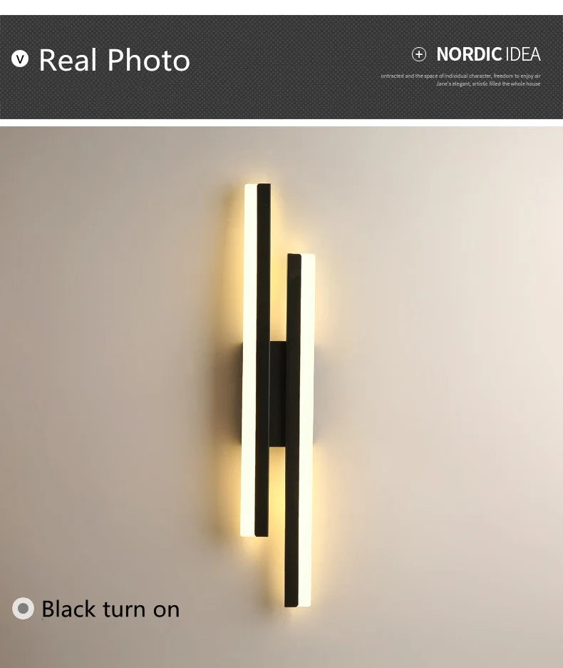 LuxeLine Modern Wall Lamp