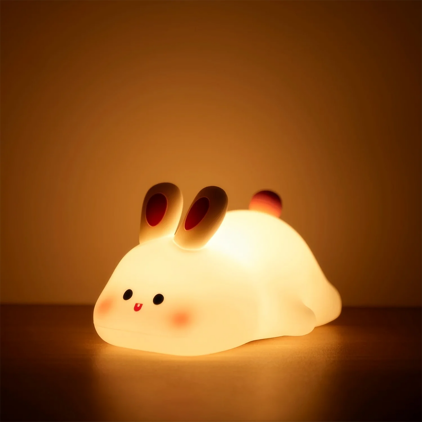 Cute Sheep & Rabbit Silicone Night Light