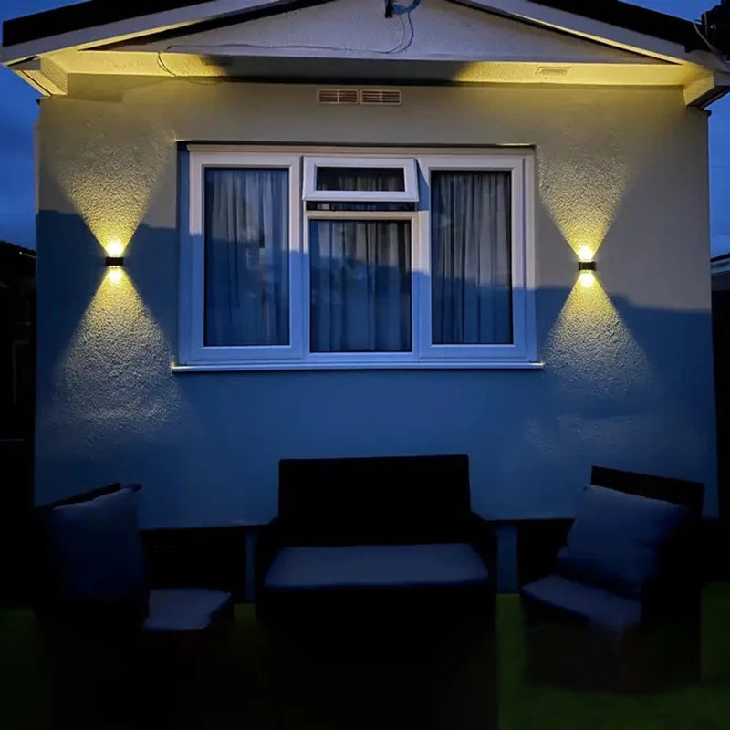 SolarEdge Wall Light - Dual Glow Waterproof LED