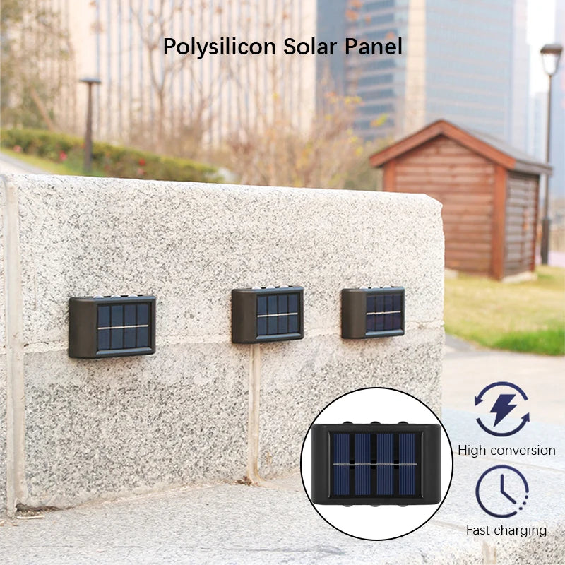 SolarEdge Wall Light - Dual Glow Waterproof LED