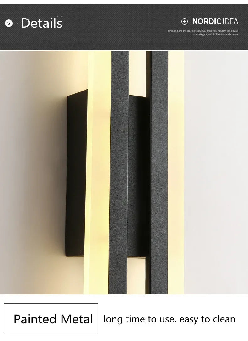 LuxeLine Modern Wall Lamp