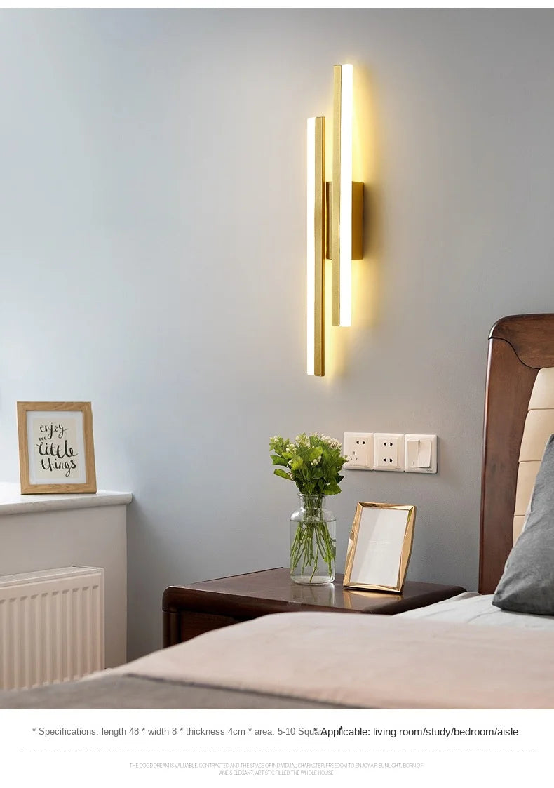LuxeLine Modern Wall Lamp