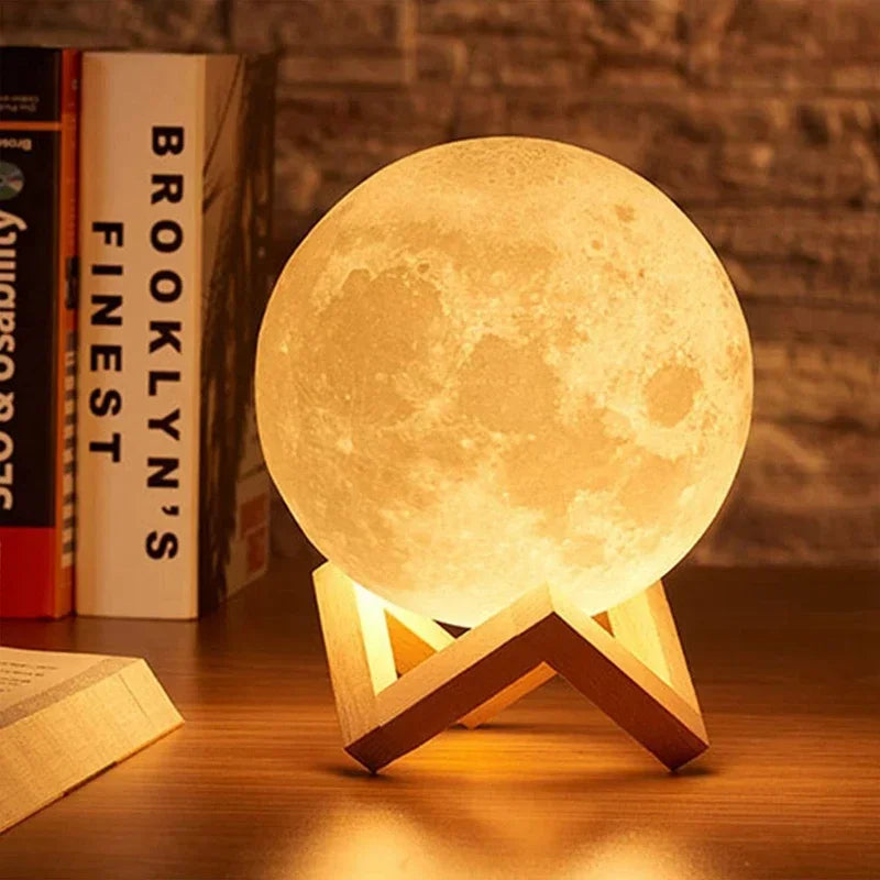 3D Print Moon Night Light