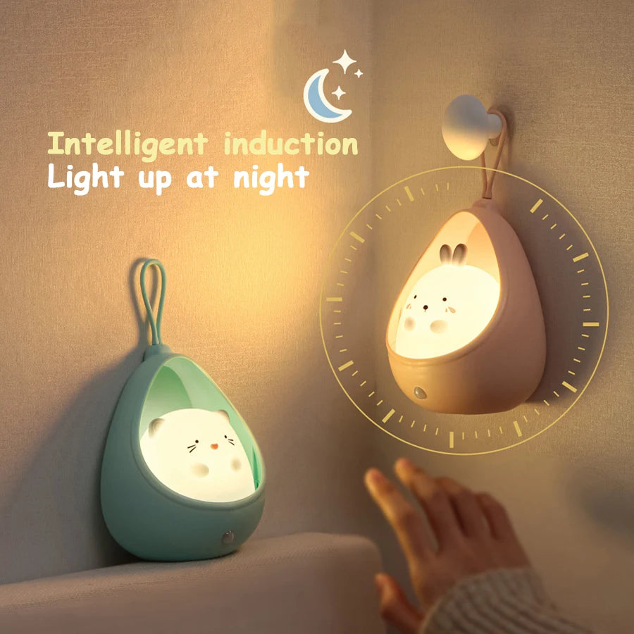 Cute Animal Motion Sensor Night Light