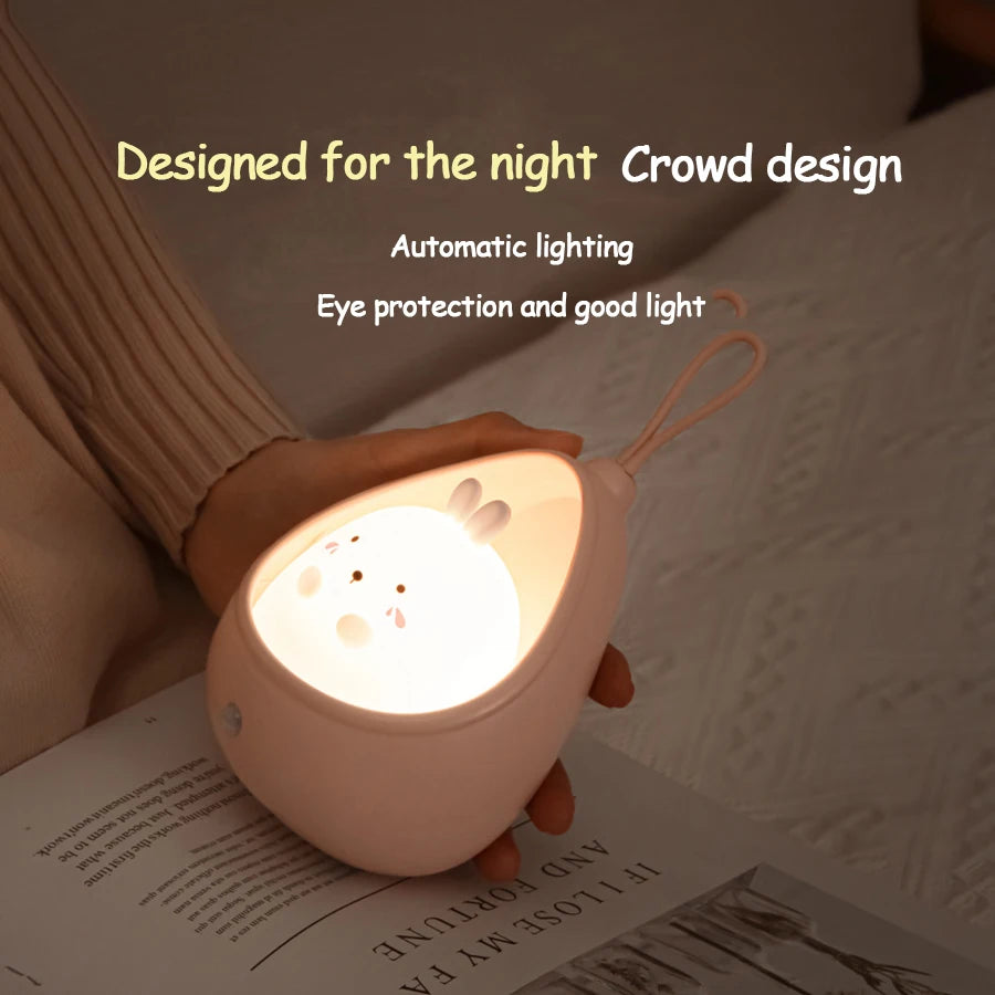 Cute Animal Motion Sensor Night Light