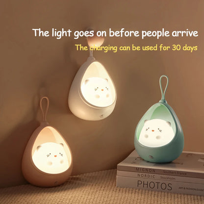 Cute Animal Motion Sensor Night Light