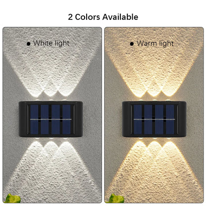 SolarEdge Wall Light - Dual Glow Waterproof LED