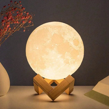 3D Print Moon Night Light