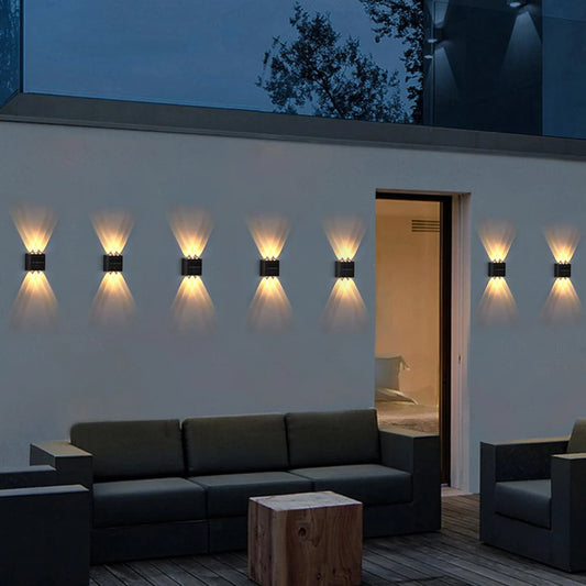 SolarEdge Wall Light - Dual Glow Waterproof LED