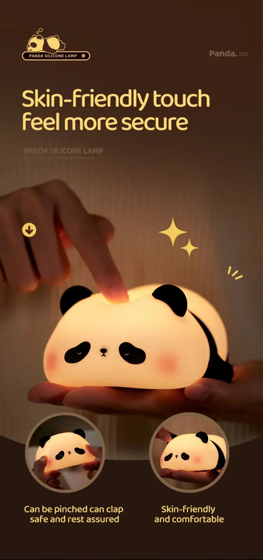 Cute Sheep & Rabbit Silicone Night Light