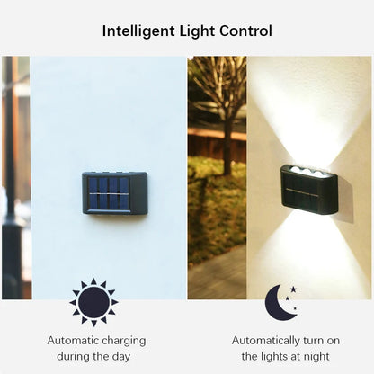 SolarEdge Wall Light - Dual Glow Waterproof LED