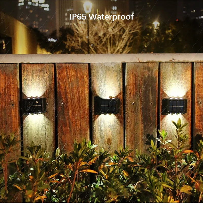 SolarEdge Wall Light - Dual Glow Waterproof LED