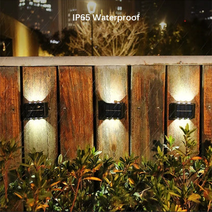 SolarEdge Wall Light - Dual Glow Waterproof LED