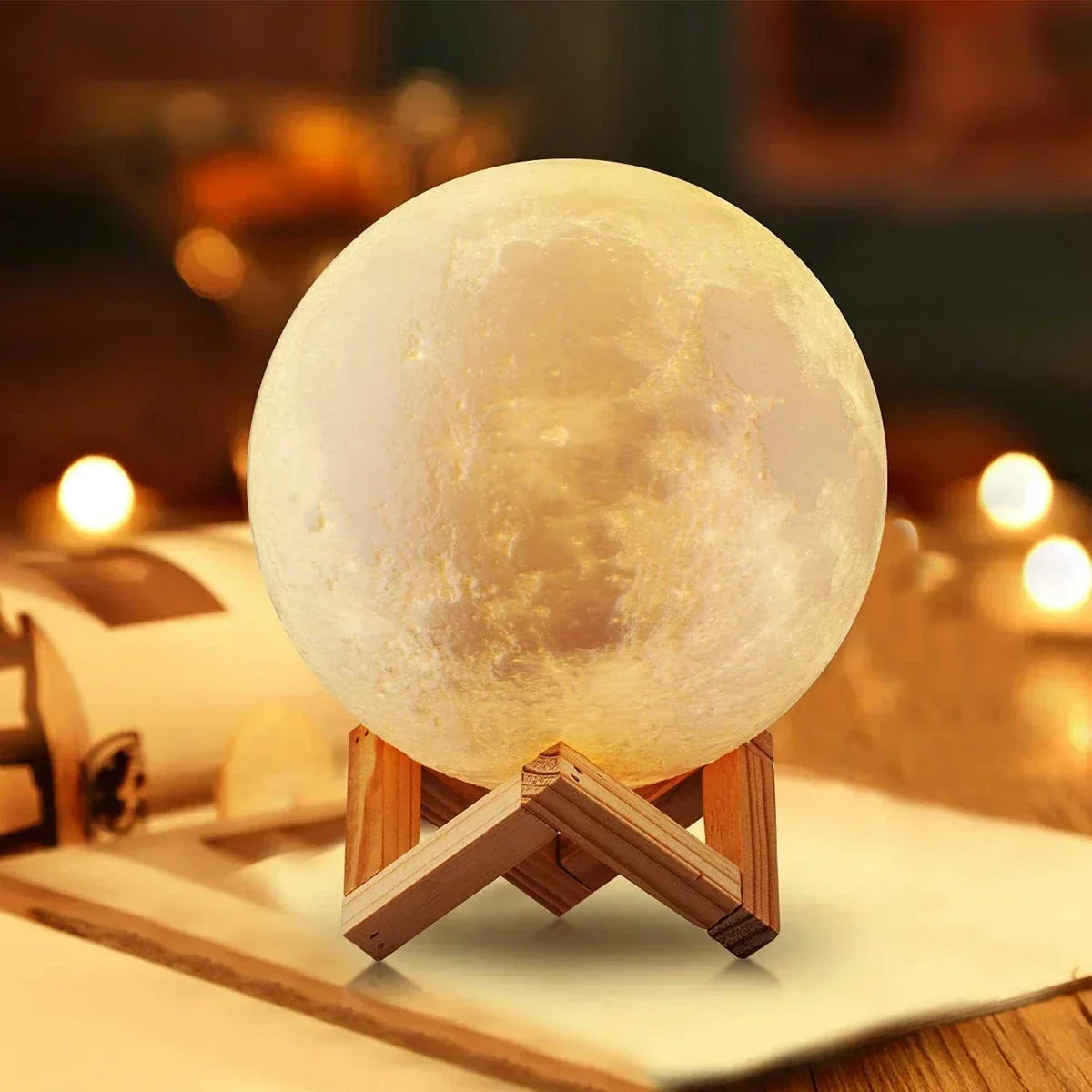 3D Print Moon Night Light