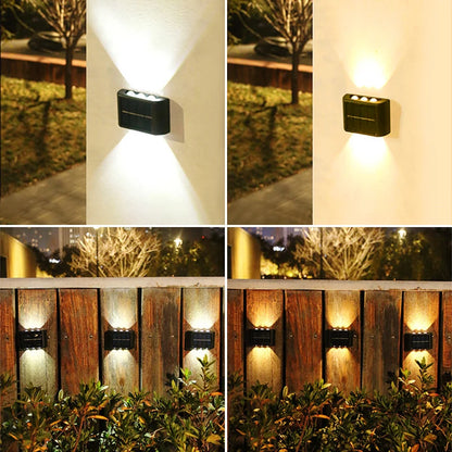SolarEdge Wall Light - Dual Glow Waterproof LED