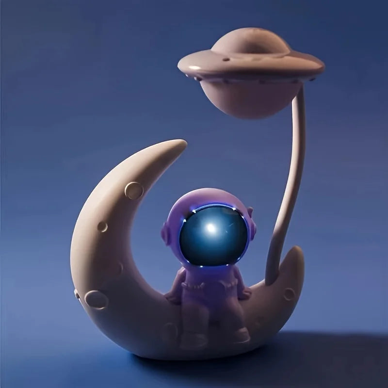 Creative Moon Astronaut LED Night Light