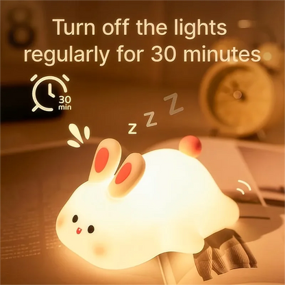 Cute Sheep & Rabbit Silicone Night Light