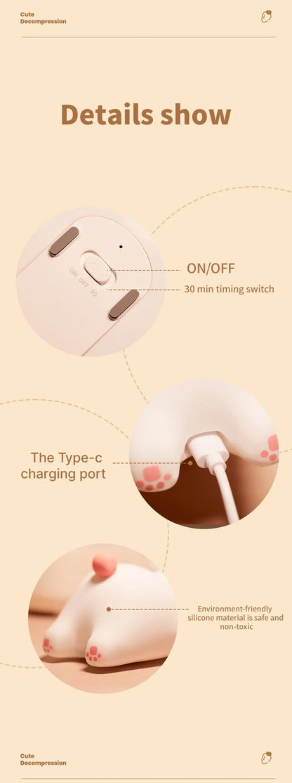 Cute Sheep & Rabbit Silicone Night Light