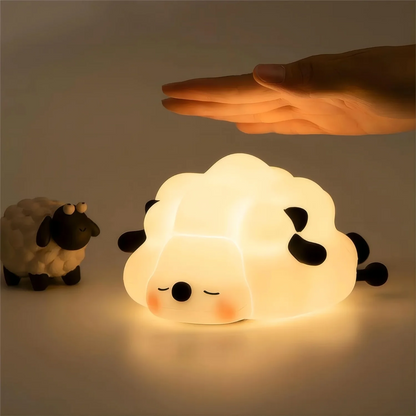 Cute Sheep & Rabbit Silicone Night Light