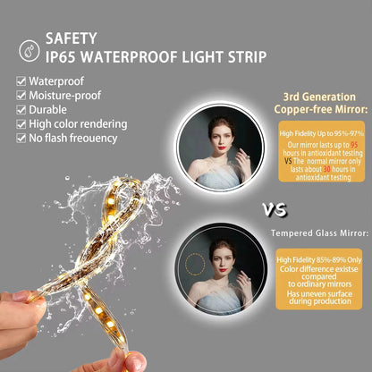 LED Backlit Smart Bathroom Mirror