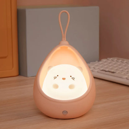Cute Animal Motion Sensor Night Light