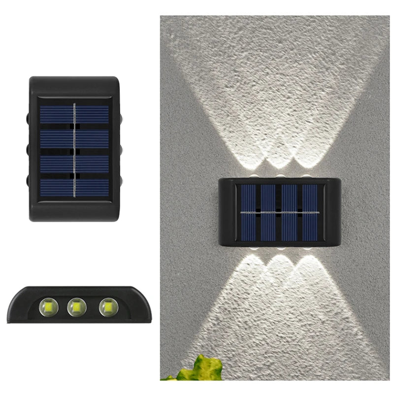 SolarEdge Wall Light - Dual Glow Waterproof LED