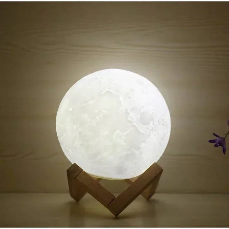 3D Print Moon Night Light